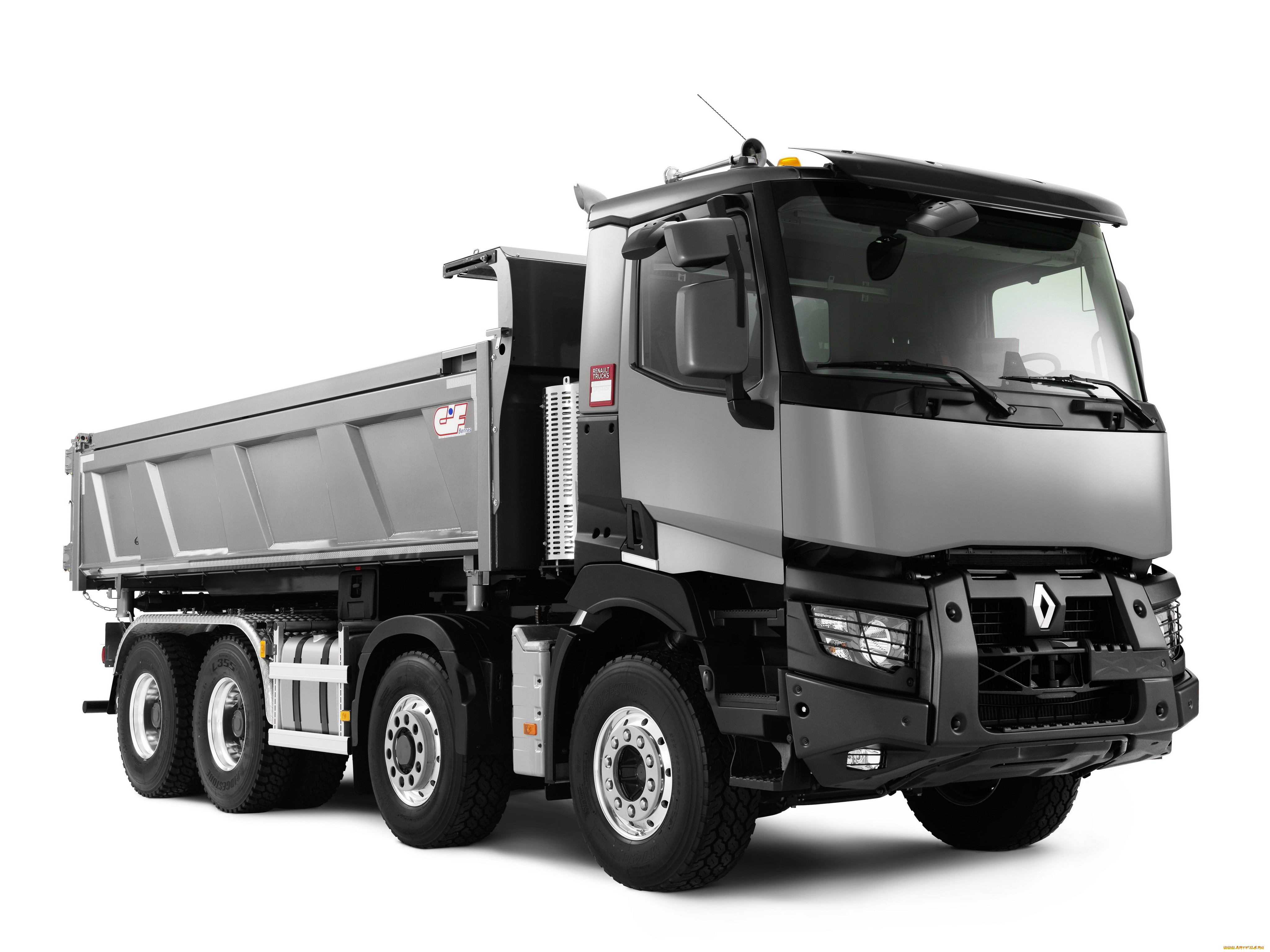 , renault trucks, renault, cif, bennes, tipper, body, cab, with, day, c, 440, rigid